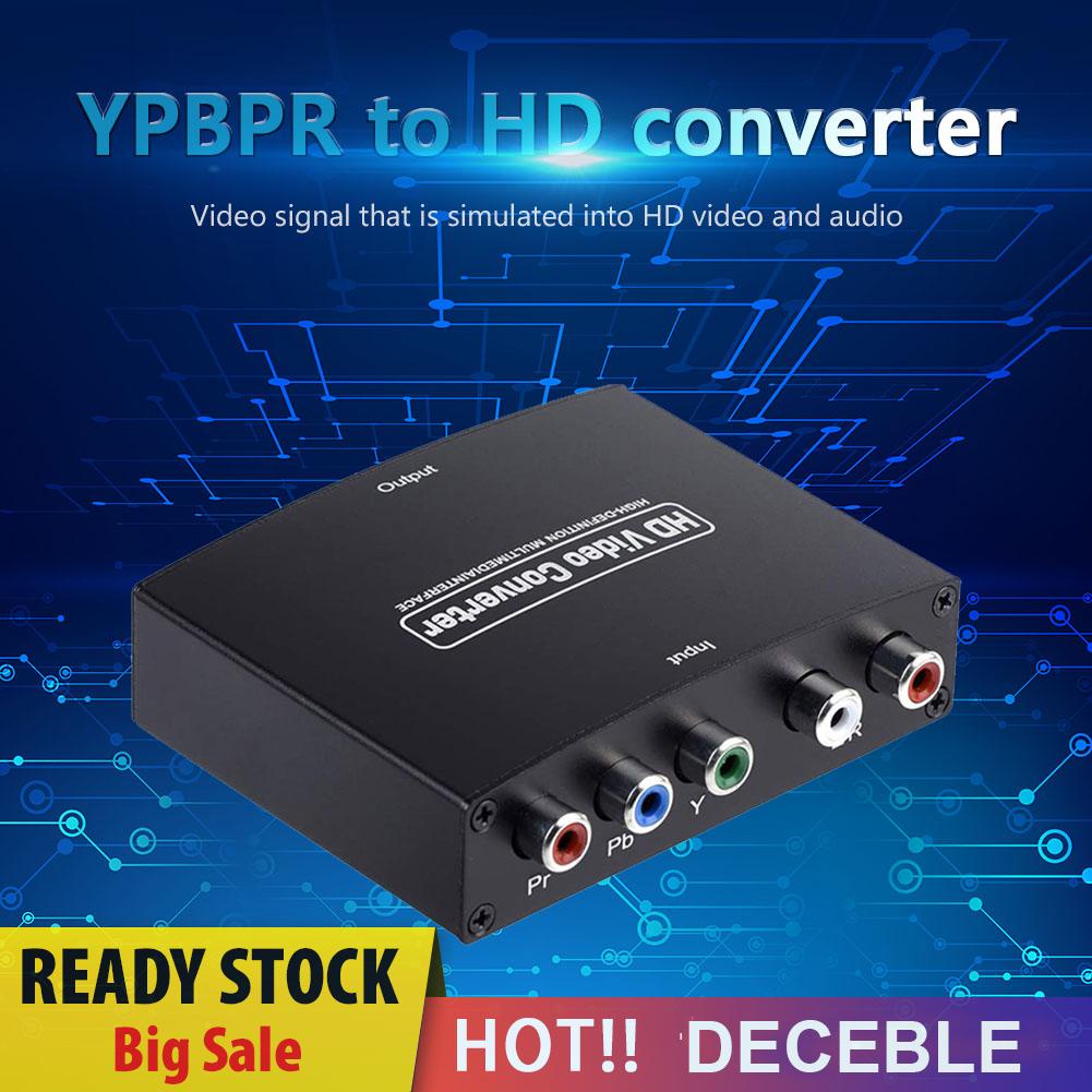 Bộ Chuyển Đổi Âm Thanh Video 1080p 5 Rca Rgb Sang Hdmi