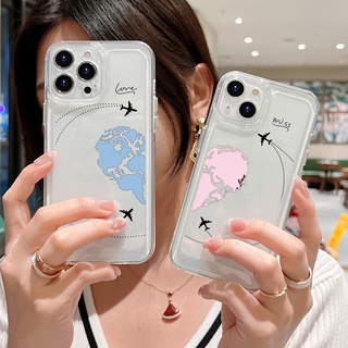 Ốp Điện Thoại Silicon Mềm Trong Suốt Chống Sốc Cho IPhone 13 12 11 Pro Max XS XR X 8 7 6S Plus SE 2020