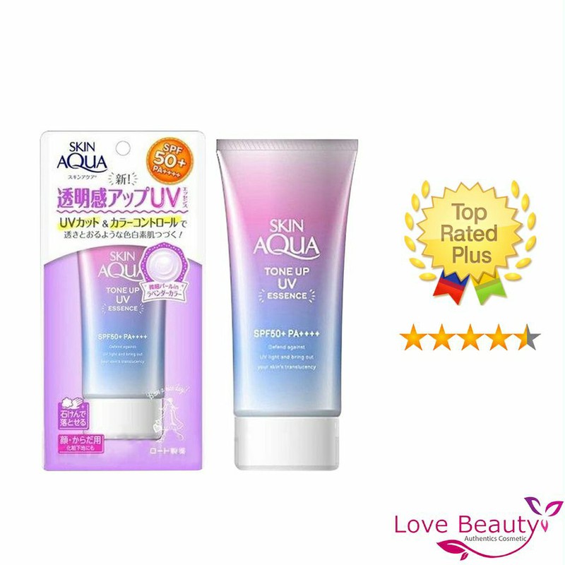 Kem chống nắng Skin Aqua Tone Up UV Essence SPF 50+ PA++++