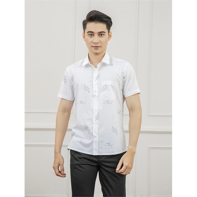 ÁO SƠ MI NAM NGẮN TAY ARISTINO ASS058S1