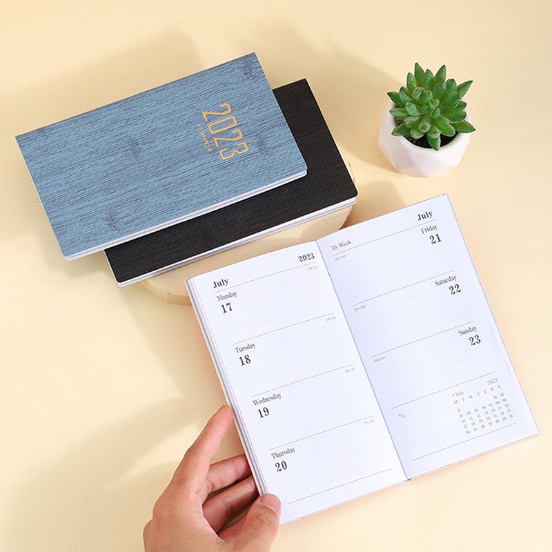 Sổ Tay Ghi Chú 365 Ngày a6 2023 Bằng Da Tiện Dụng