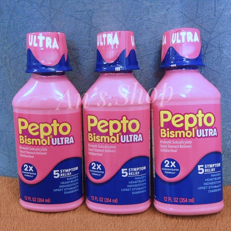 Hỗn Dịch Tiêu Chảy - Dạ Dày Pepto Bismol Ultra 354mL