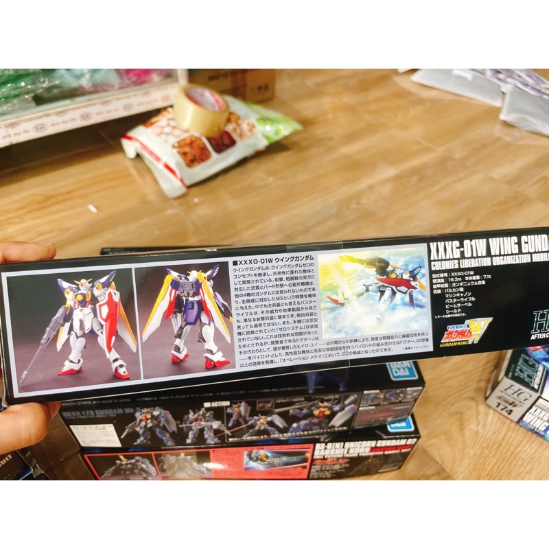 Mô Hình Gundam HG Gundam XXXG-01W WING GUNDAM COLONIES LIBERATION mobile suit Series HGUC 194 Tỉ Lệ 1/144