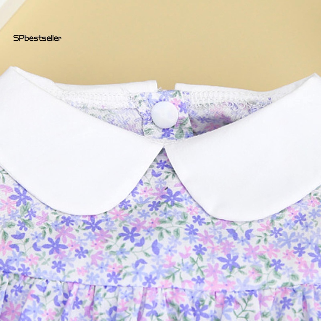 Đầm Cotton Không Tay In Hoa Thời Trang Cho Thú Cưng