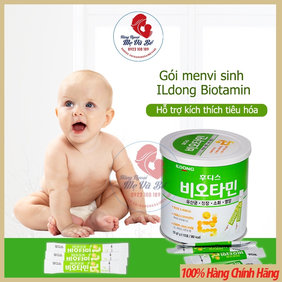 Men iLDONG Biotamin bổ sung men vi sinh cho bé Hàn Quốc (Date 1/2023)