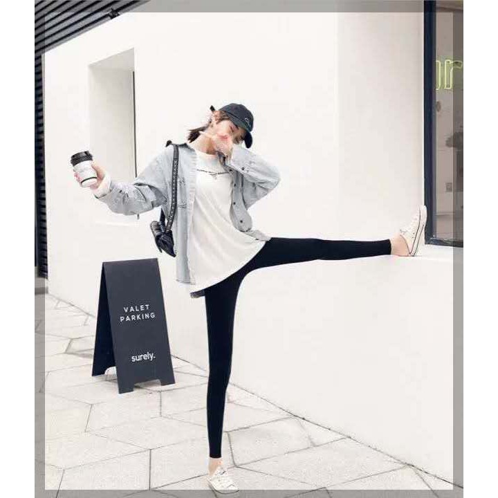 Quần Legging Umi HQ CẠP CAO GEN BỤNG Thời Trang Dày Dặn Co Giãn Hộp vàng RumHana | BigBuy360 - bigbuy360.vn