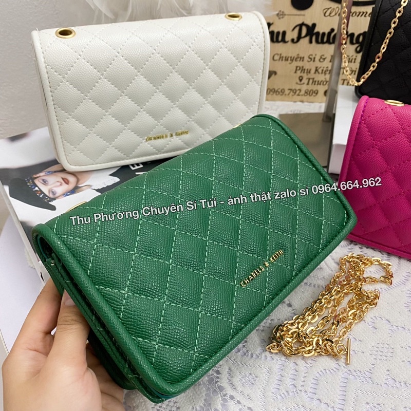 Túi đeo chéo CN.K1 trần trámhàng loại đẹp bỏ vừa điện thoại, chất da hạt cao cấp (ảnh thật shop chụp - cam kết như hình)