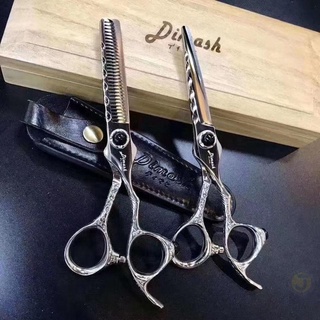 Bộ kéo cắt tóc 6 inch răng phẳng kiểu nhật bản chuyên nghiệp