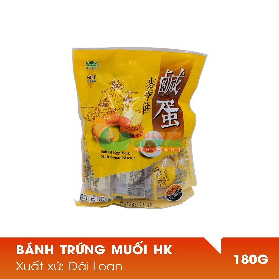 Bánh Trứng Muối Đài Loan 180G