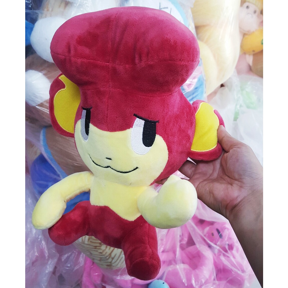 GẤU BÔNG POKEMON - KHỈ BAOPPU ĐỎ (32 CM) GB344