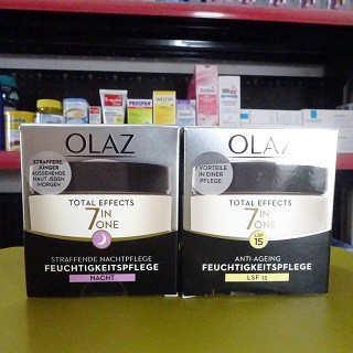 Kem Dưỡng da OLAZ total effect 7in1, Kem dưỡng ẩm Olay, kem dưỡng ẩm ngày OLAZ, kem dưỡng ẩm đêm OLAZ, chống lão hóa da
