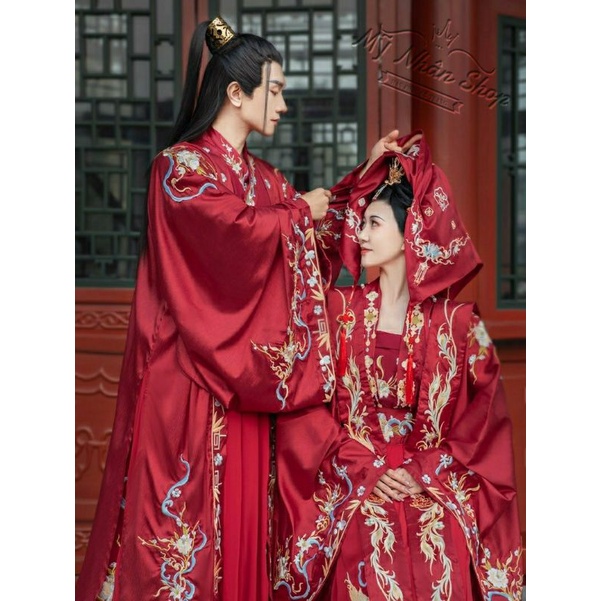 Hán phục CP hàng Hãng thêu Long Phụng