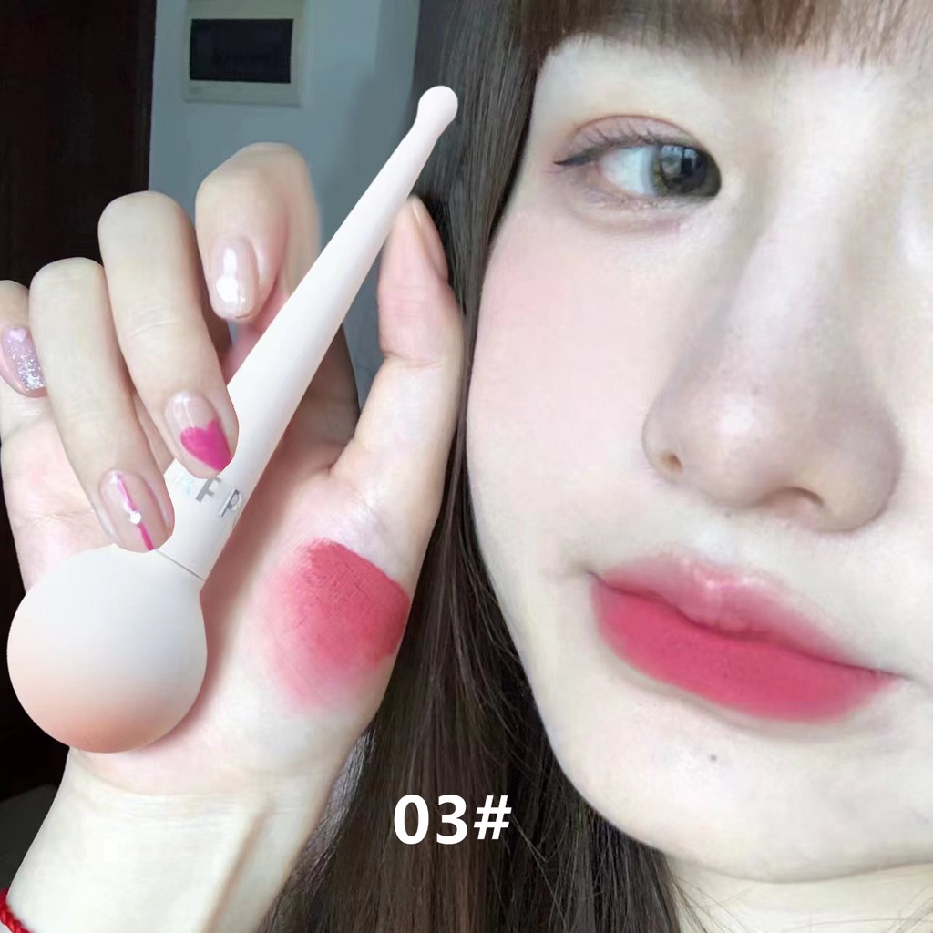 Bộ Son Kem Lì CAPPUVINI Chống Nước Lâu Phai Thiết Kế Vỏ Son Hình Kẹo Mút Xinh Xắn