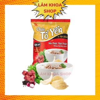 Cháo ăn liền Tổ Yến vị thịt bằm-Yến Lộc Phát, gói 50g