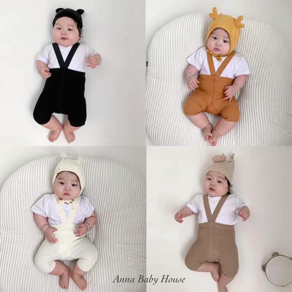 Quần Tất Yếm Đùi Phiên Bản Xuân Thu Bunny Baby Phong Cách Hàn Quốc Cho Bé