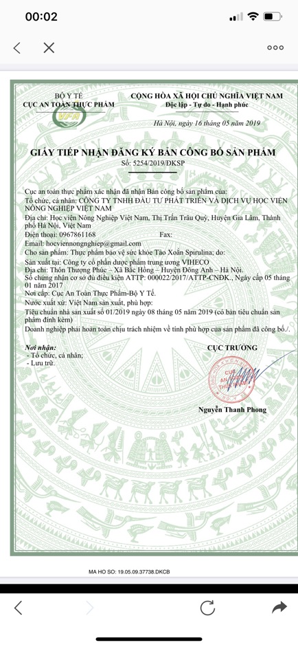 Tảo xoắn Spirulina | BigBuy360 - bigbuy360.vn