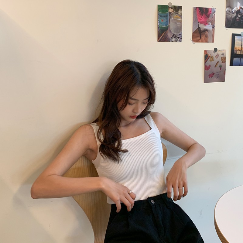 Áo lửng hai dây Xiaozhainv thời trang quyến rũ dành cho nữ