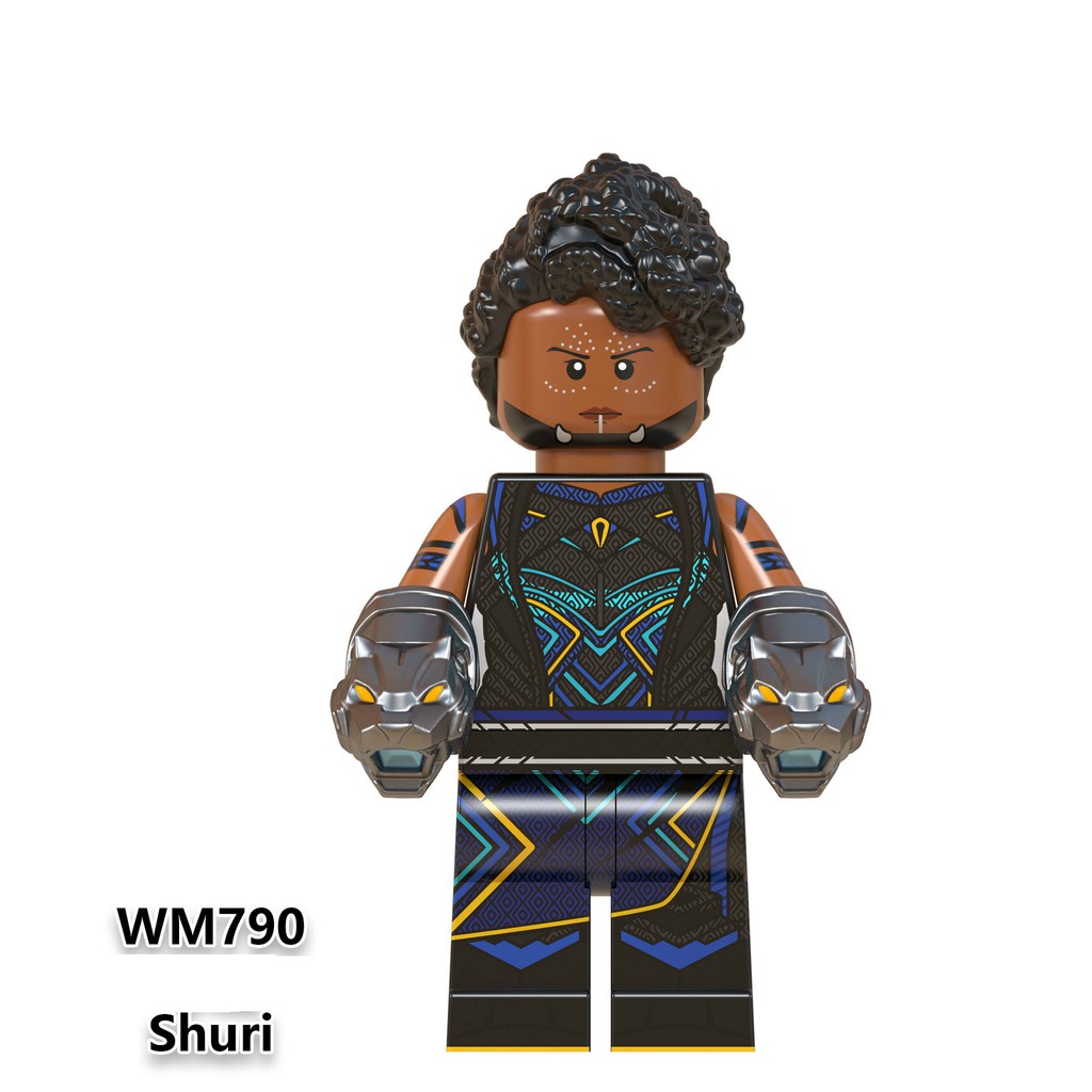 Minifigures Marvel MCU Nhân Vật Shuri Mẫu Ra Mới Nhất Vô Cùng Độc Đáo