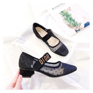 H(ẢNH THẬT) Sandal 3p Lưới Chấm Bi Quai Dán Fullnox Bill Túi Xịn 2020 : c1 # . . !