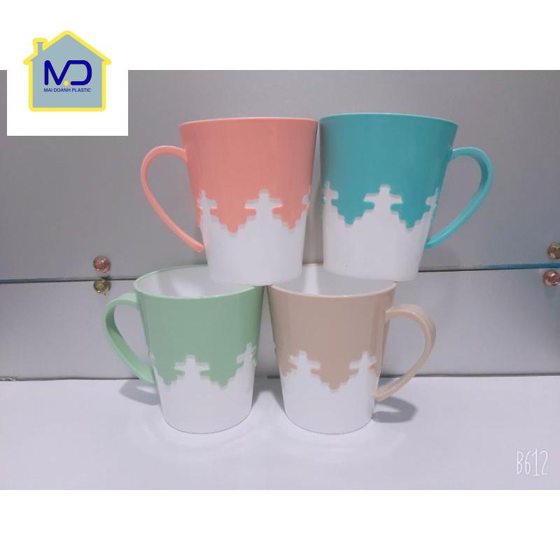 Cốc uống nước phối màu cao cấp