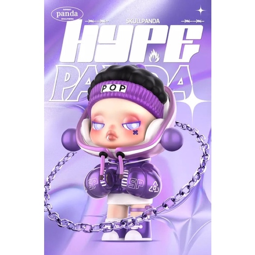 Mô hình Skull Panda x Pop Mart chính hãng- Fashion Icon