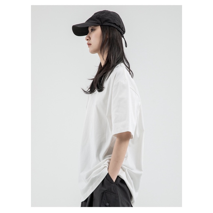 áo Unisex nam nữ tay lỡ basic cực đẹp,form rộng chất cotton cao cấp,đi học,đi làm,du lịch,dễ phối đồ,hợp mọi thời đại