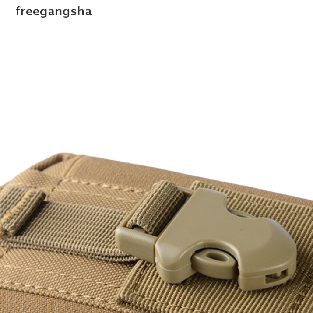 [FREG] Tactical Molle Pouch Belt Waist Pack Bag Small Pocket Military Waist Pack FDH