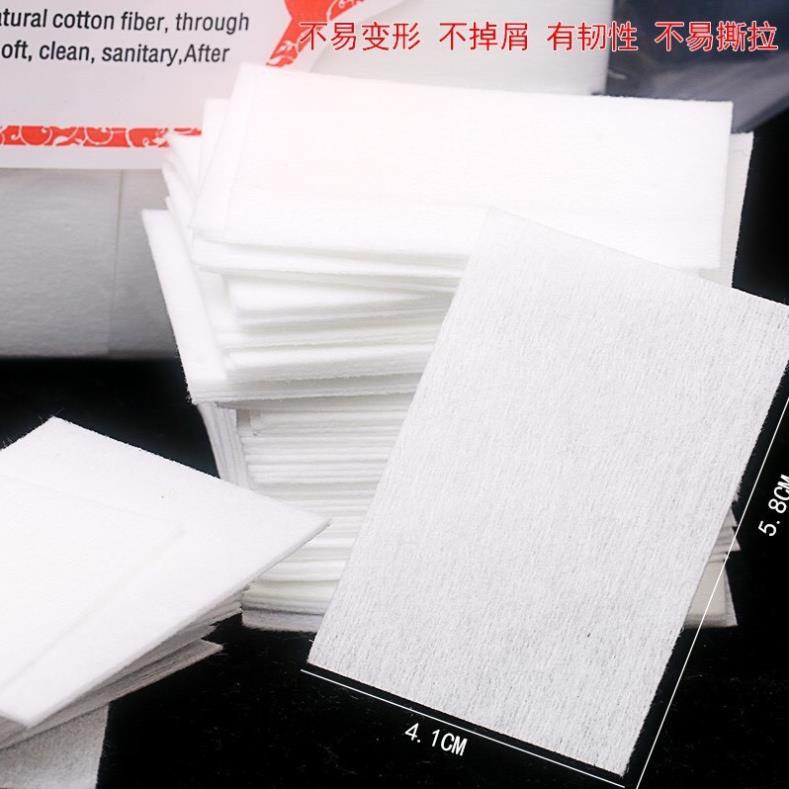 Giấy lau gel loại 1 không lông (bịch 1000 miếng)