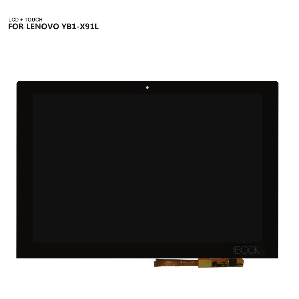 For Lenovo Yoga Book YB1-X91F YB1-X91L LCD Display Touch Screen Assembly