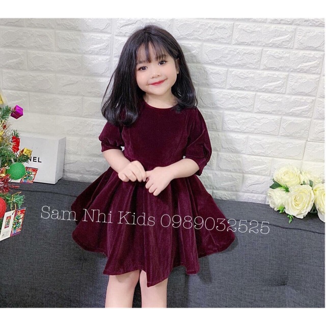 Váy nhunv bé loại 1 from cứng xoè bồng