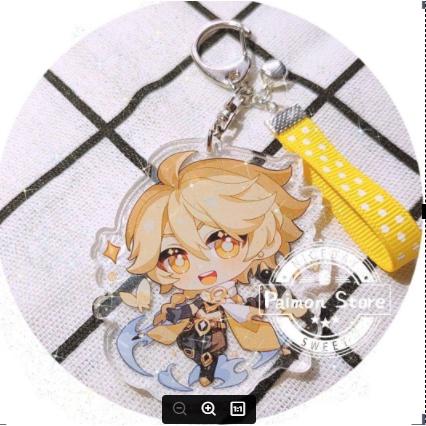 Aether móc khoá game Genshin Impact M3 (in giữa acrylic)