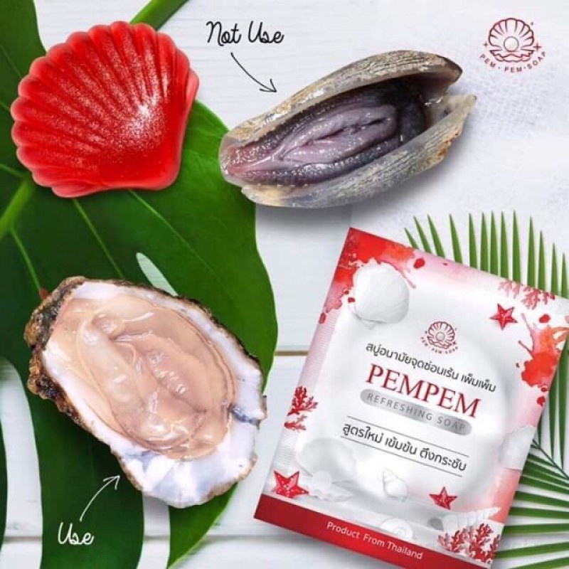 Xà phòng làm hồng se khít cô bé PEMPEM REFRESHING SOAP