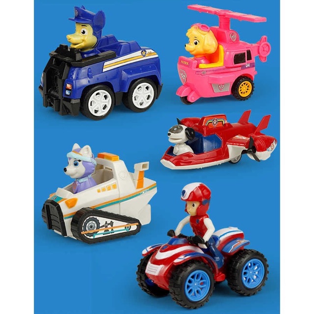 Đồ Chơi Chó Cứu Hộ Paw Patrol MushRoom Shop Chạy Trớn Bánh Đà Cho Bé