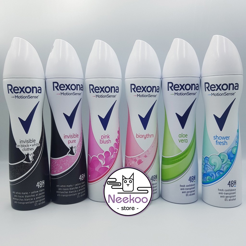 ( GIÁ TỐT) Xịt khử mùi toàn thân Rexona nữ ( Neekoostore)