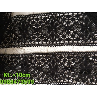 Ren chỉ đen, bản 10cm