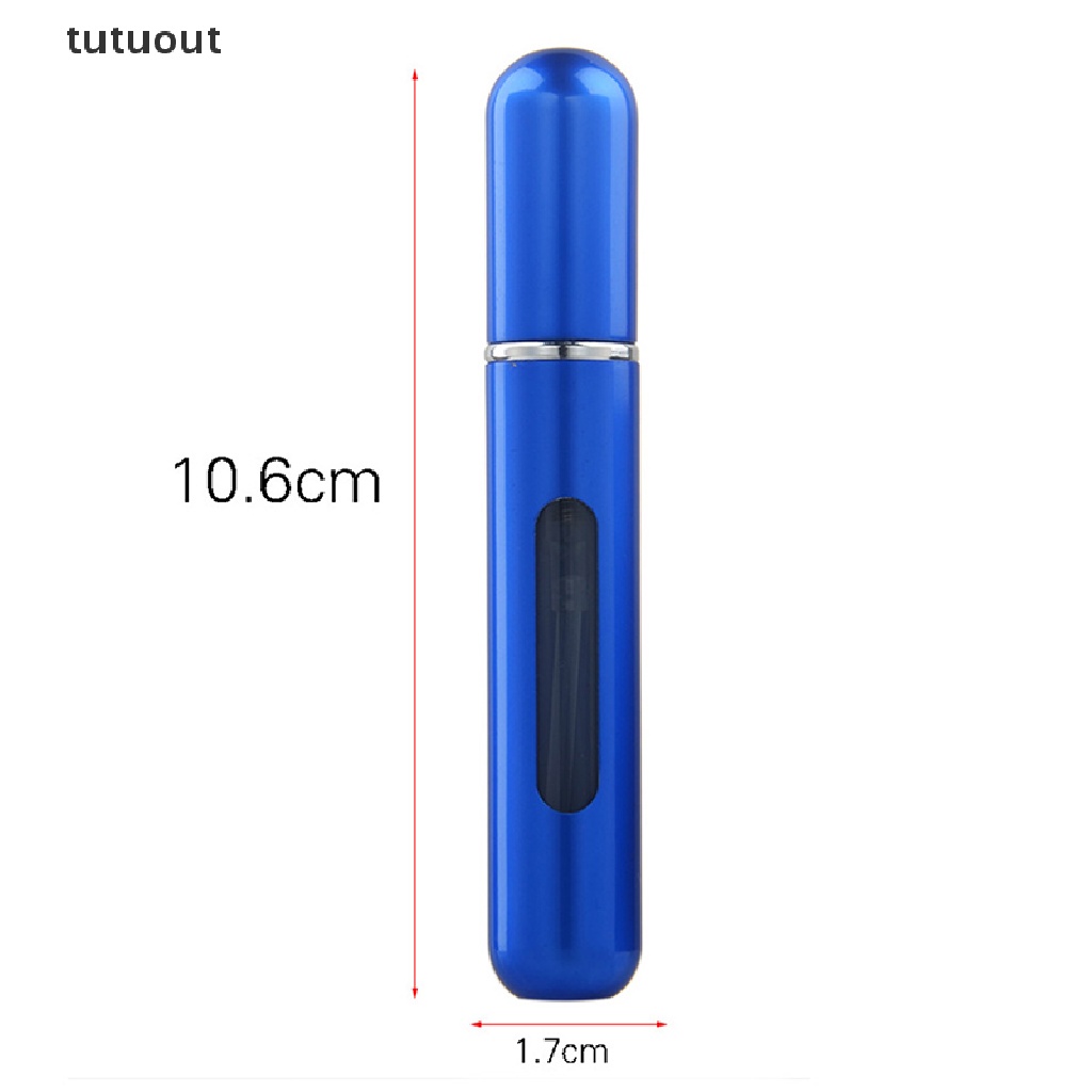 Chai Nhôm Mini 8ml Có Thể Bơm Đầy Lại Tiện Dụng