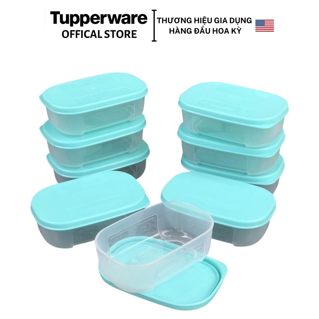 Hộp trữ đông Tupperware Mini Freezermate 140ml (01 hộp màu ngẫu nhiên) - Bảo hành trọn đời - Nhựa nguyên sinh