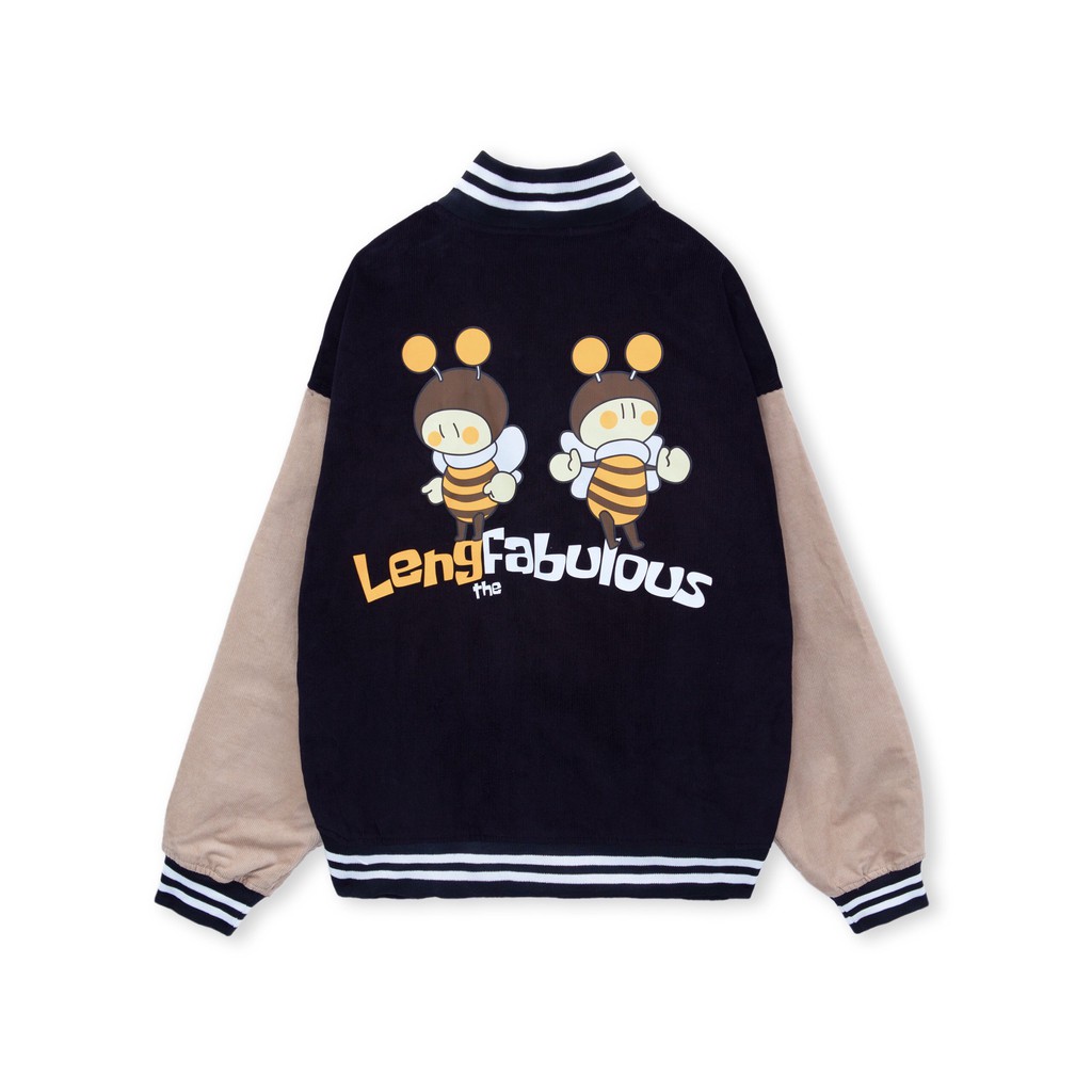 Áo Khoác HoneyBee Varsity Jacket