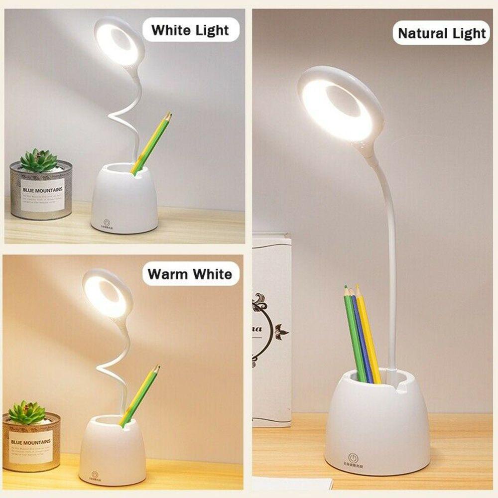 GOGOUP Đèn Đọc Sách Để Bàn Linh Hoạt