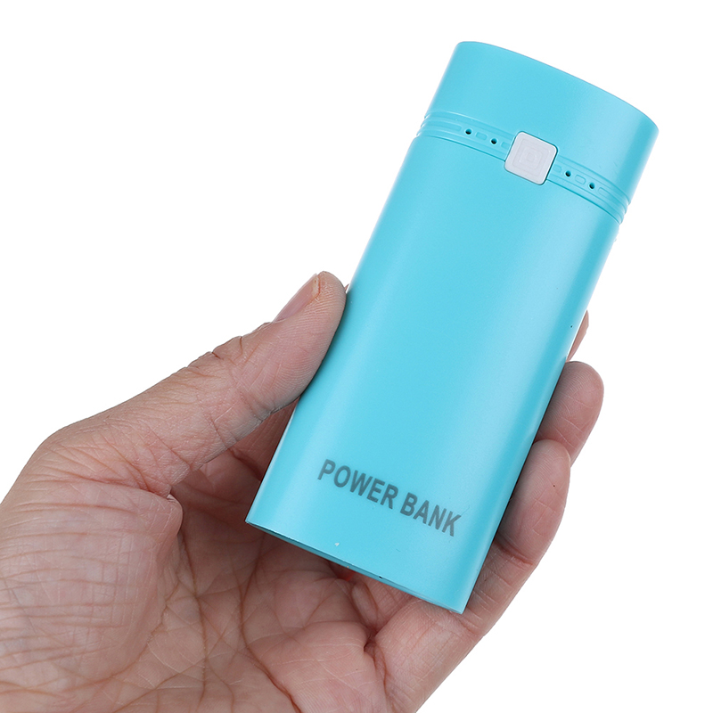 Sạc Dự Phòng 2 Pin 18650 Usb Có Đèn Flash Ban Đêm