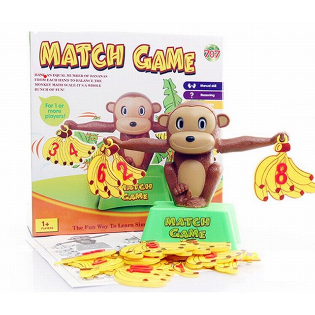 Khỉ Con Học Toán - Monkey Match Game - Cân khỉ thăng bằng