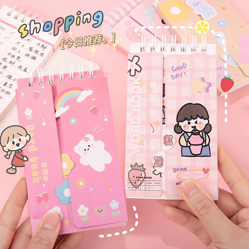 Sổ học từ vựng tiếng Anh ngoại ngữ giúp ghi nhớ hiệu quả Taro Stationery