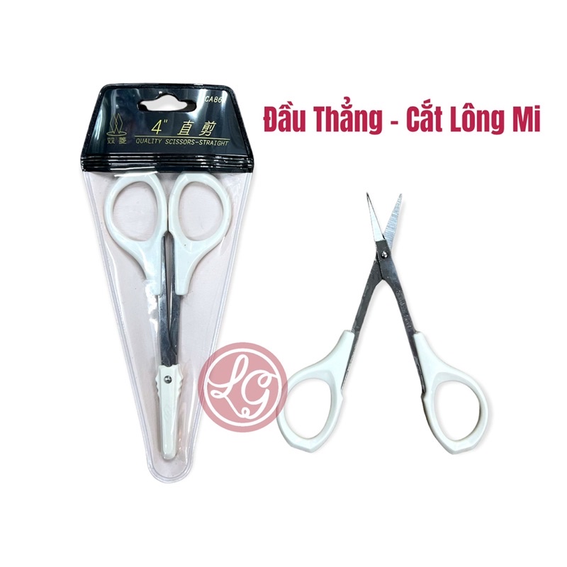 Kéo cắt lông mũi, cắt lông mày, cắt lông mi kéo đa năng Linh Giang