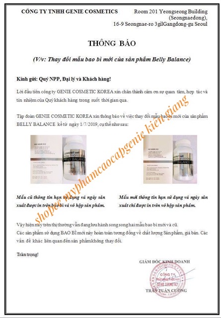 (AUTH - DATE MỚI) VIÊN UỐNG GIẢM CÂN HỦY MỠ BỤNG BELLY BALANCE GENIE NHẬP KHẨU CHÍNH HÃNG | BigBuy360 - bigbuy360.vn