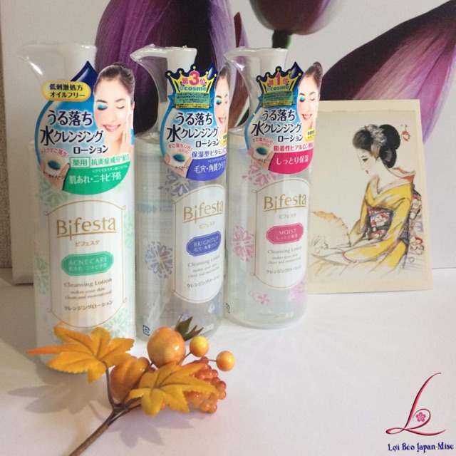 nước tẩy trang bifesta nội địa nhật