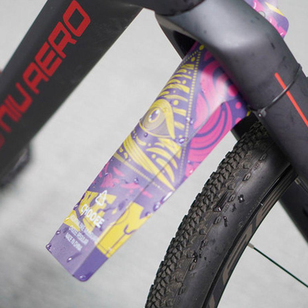 FENDER Tấm Chắn Bùn Trước / Sau Bằng Nhựa Cho Xe Đạp Leo Núi