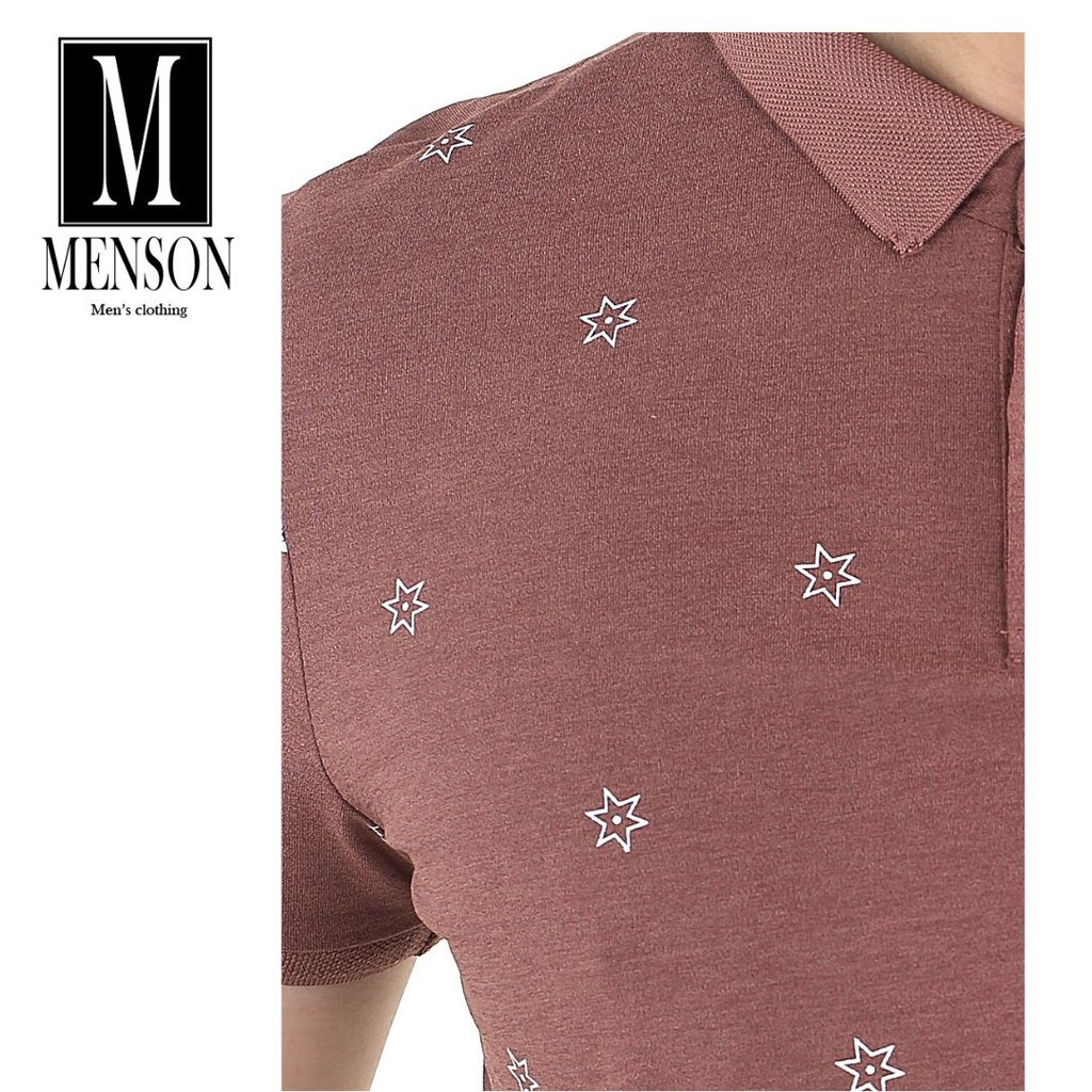 [Hàng Hiệu] Áo Thun Nam Có Cổ, Áo Polo Nam Cao Cấp Vải Cá Sấu Cotton Co Giãn 4 Chiều Chuẩn Form Chất Mát MENSON M2114 | BigBuy360 - bigbuy360.vn