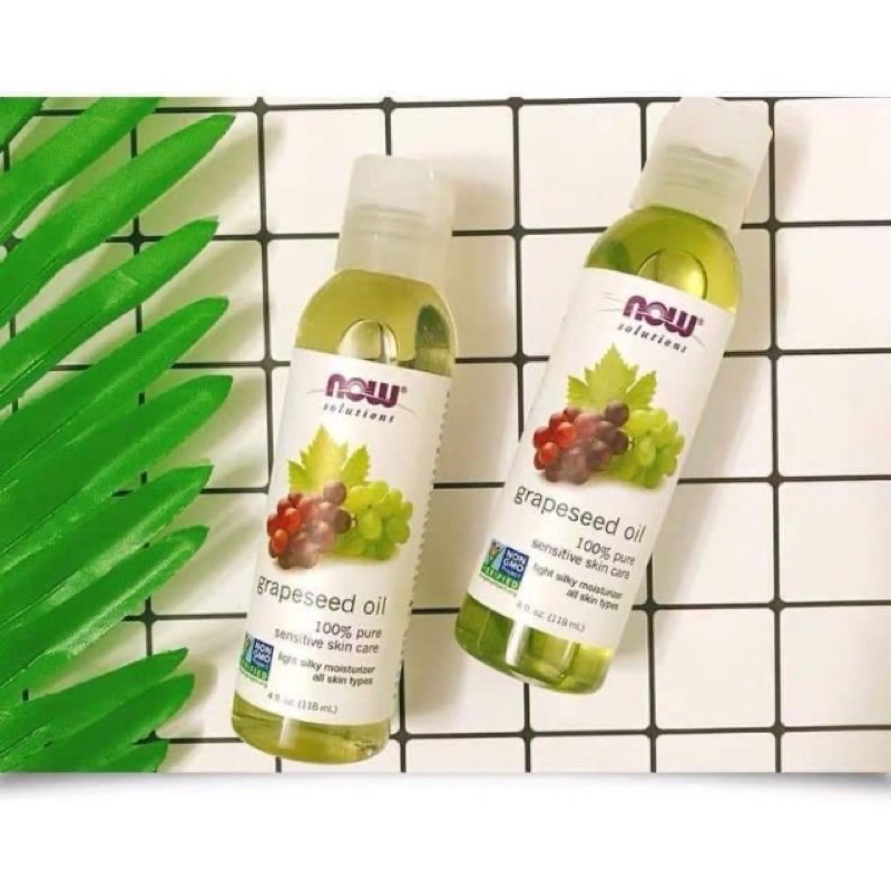 Dầu Hạt Nho Now Solutions Grapeseed Oil