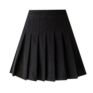 chân váy dạ xếp li
