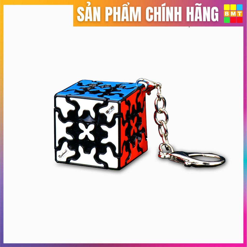 Móc Khóa Rubik Qiyi Keychain Gear - Rubic biến thể, Rubik độc lạ, Phụ kiện Rubik, RUBIK BMT, đồ chơi thông minh cho bé